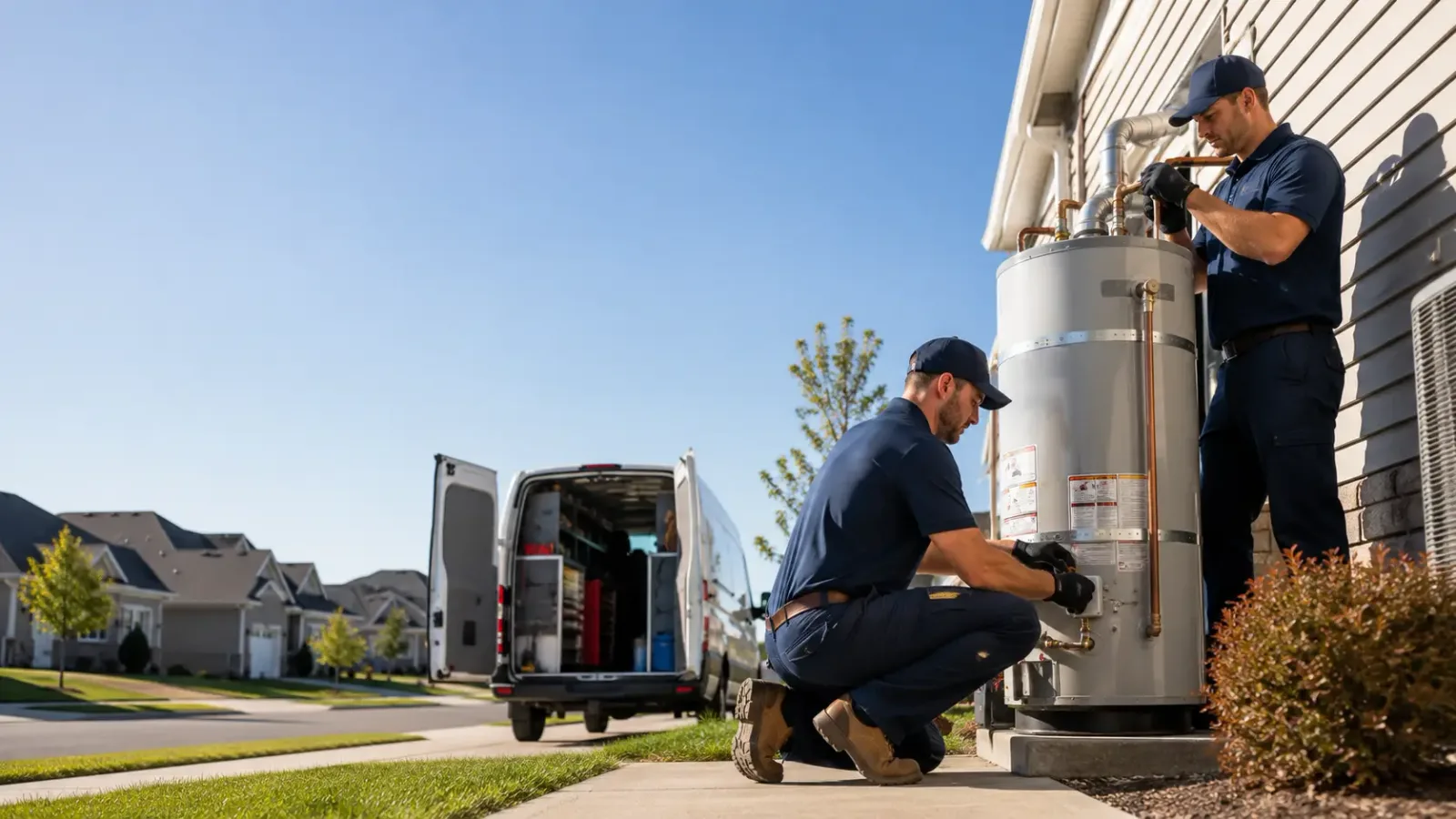 Water Heater Installation in Bladensburg, OH